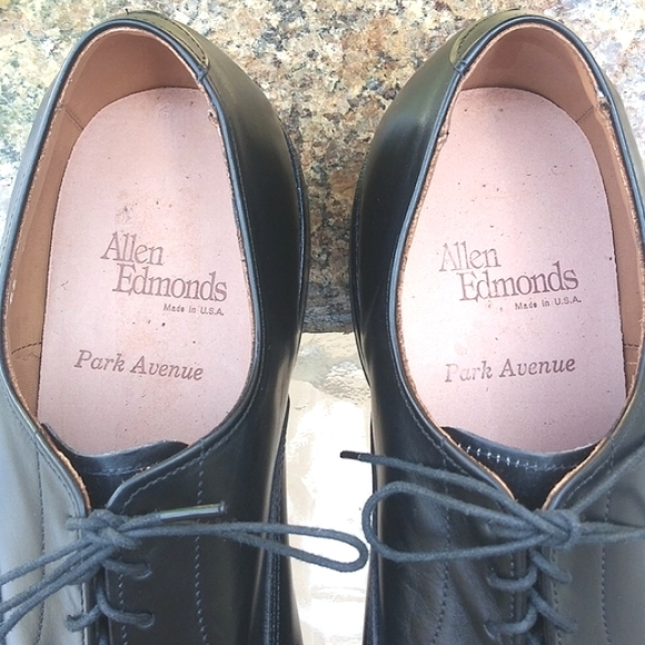 🆕 !!!!SOLD!!!! Allen Edmonds Black Cap Toe Oxford - Picture 12 of 13